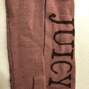 Juicy Couture Fingerless Gloves